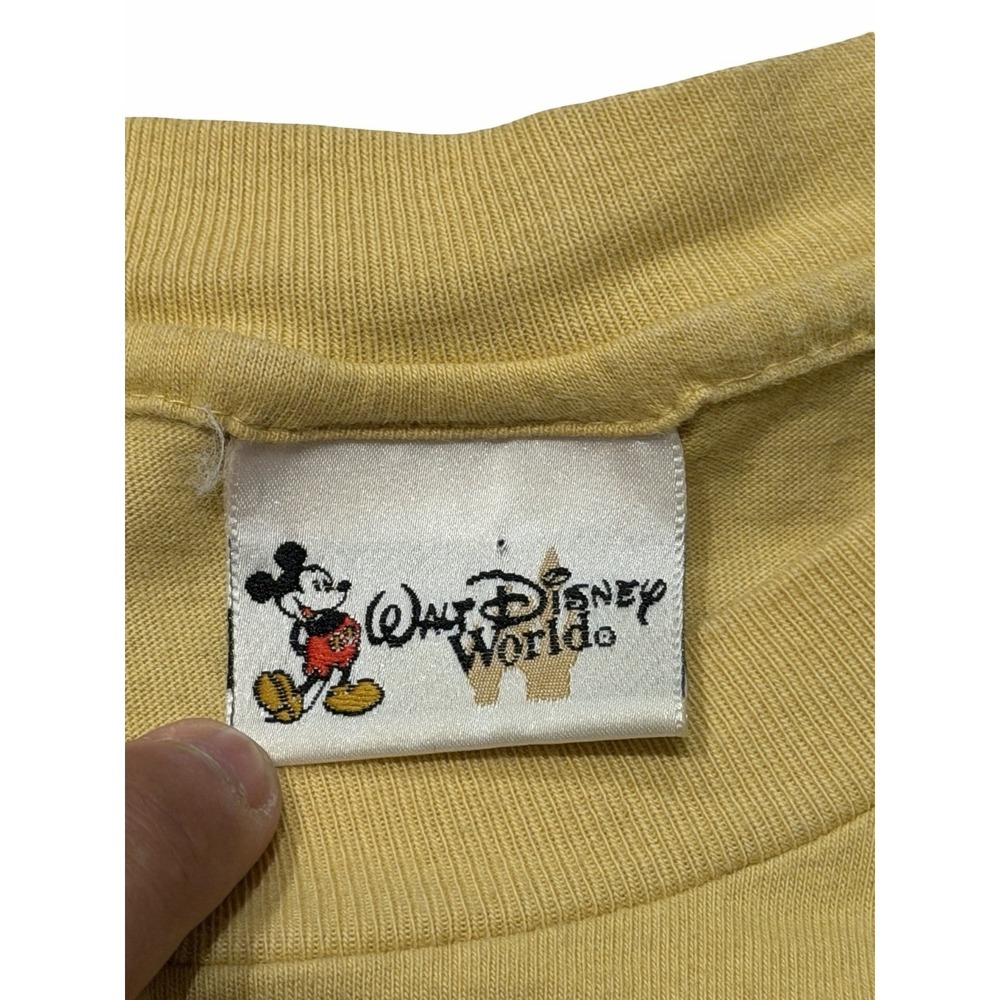 Disney Coronado Springs T Shirt Mens Large Vintage Graphic USA Yellow EUC - Picture 5 of 9